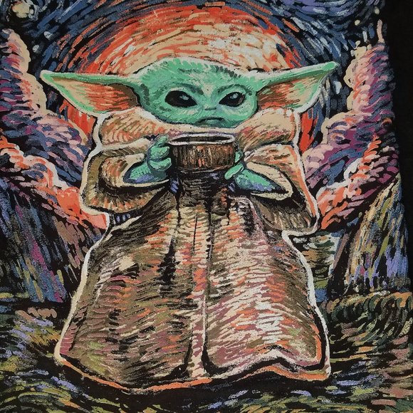 Disney star wars baby yoda mens t shirt new - Picture 2 of 2